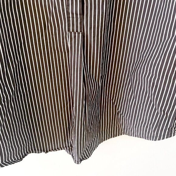 Universal Standard Elba Popover Stretch Poplin Shirt Classic Fit, Size 14/16 - Picture 3 of 6